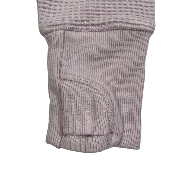 Athleta Girl Lilac Purple Settle in Waffle Sweatshirt - Picture 3 of 5